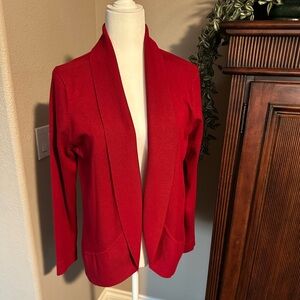 Women’s 89th & Madison Vibrant Red Cardigan - size XL